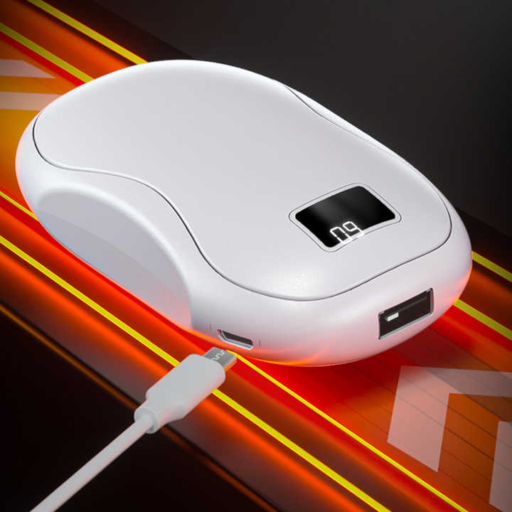 Портативный грелка для рук с Power Bank и логотипом