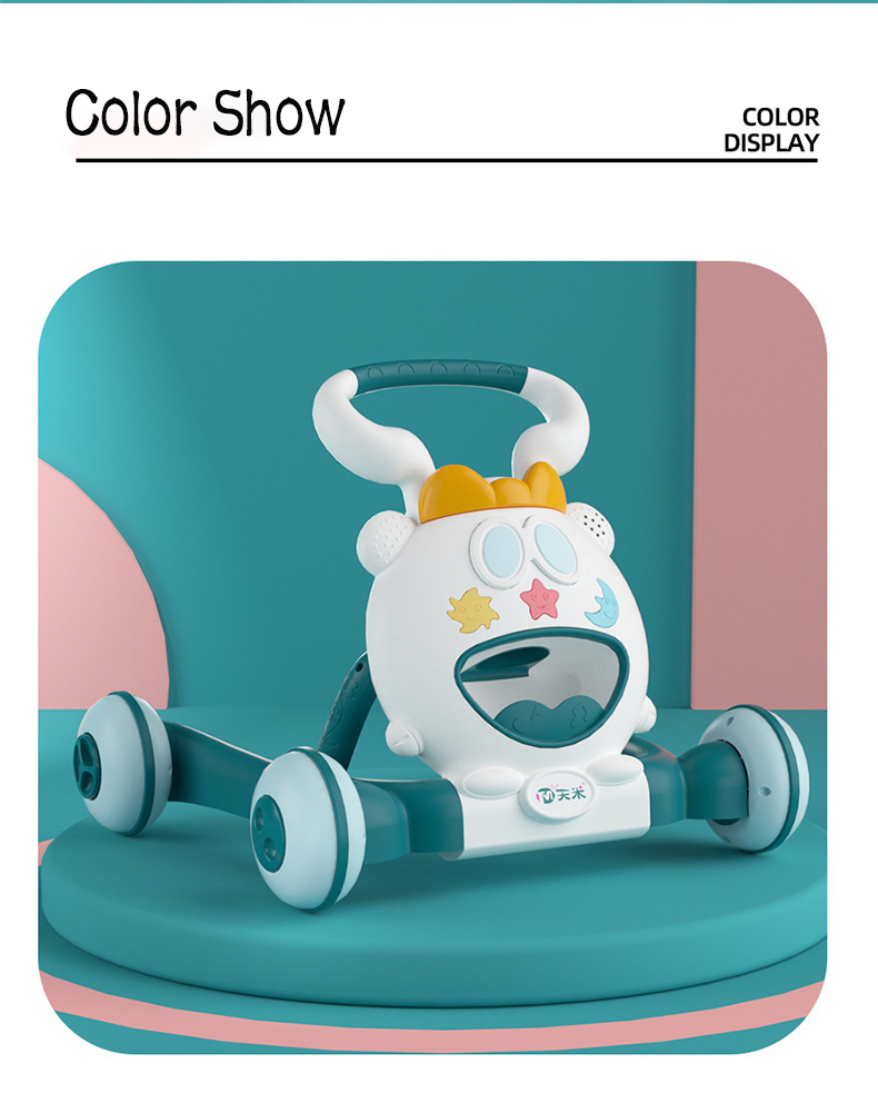 Cheap Children Scooter Learn Walk Toys Kid Balance Bike Toddler Baby Push Walker Baby Learning Slide Toys for Kids with Music