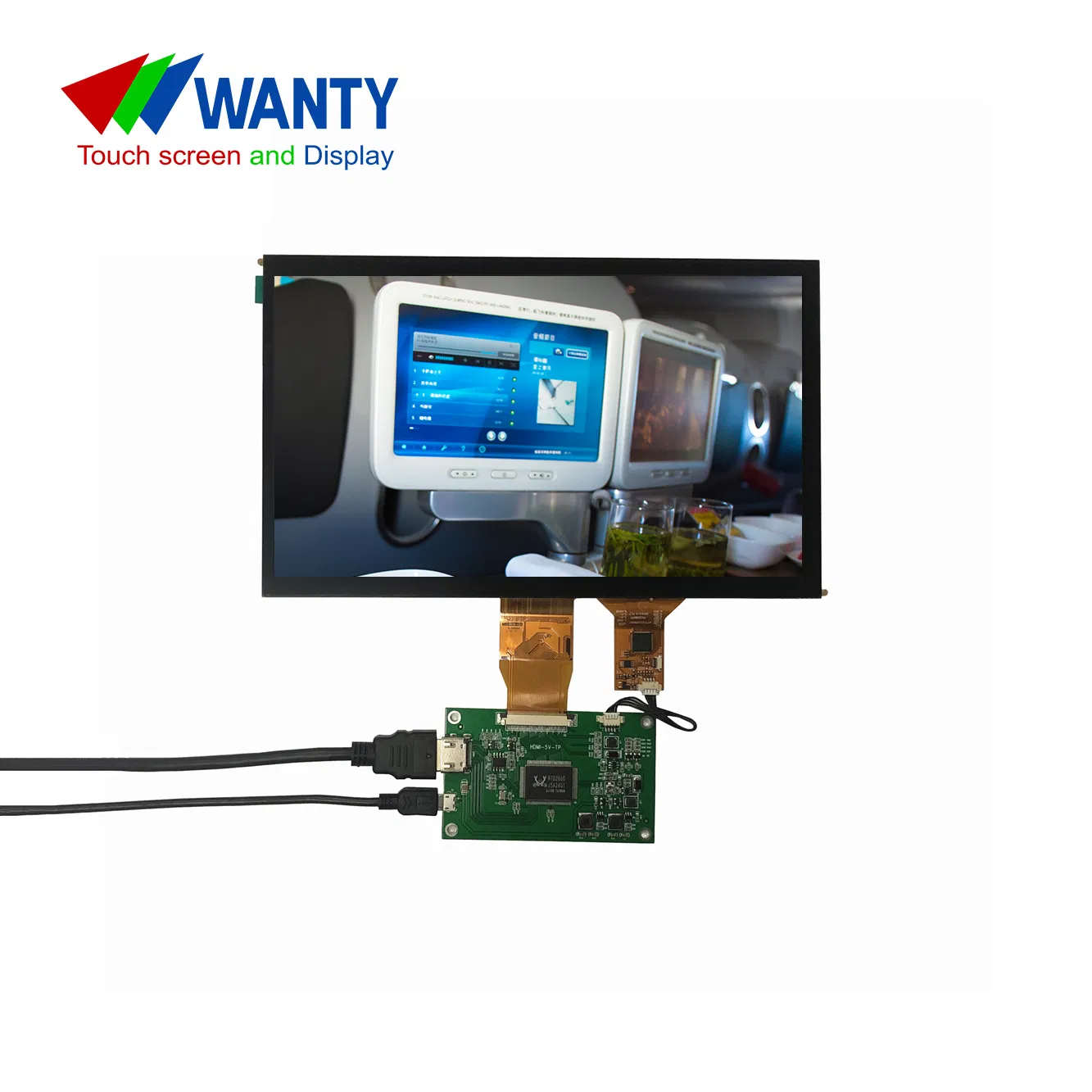 China Supplier 10.1 Inch 1024x600 IPS HDMI LCD Panel Touch Screen Module Raspberry Pi TFT LCD Touch Display Monitor