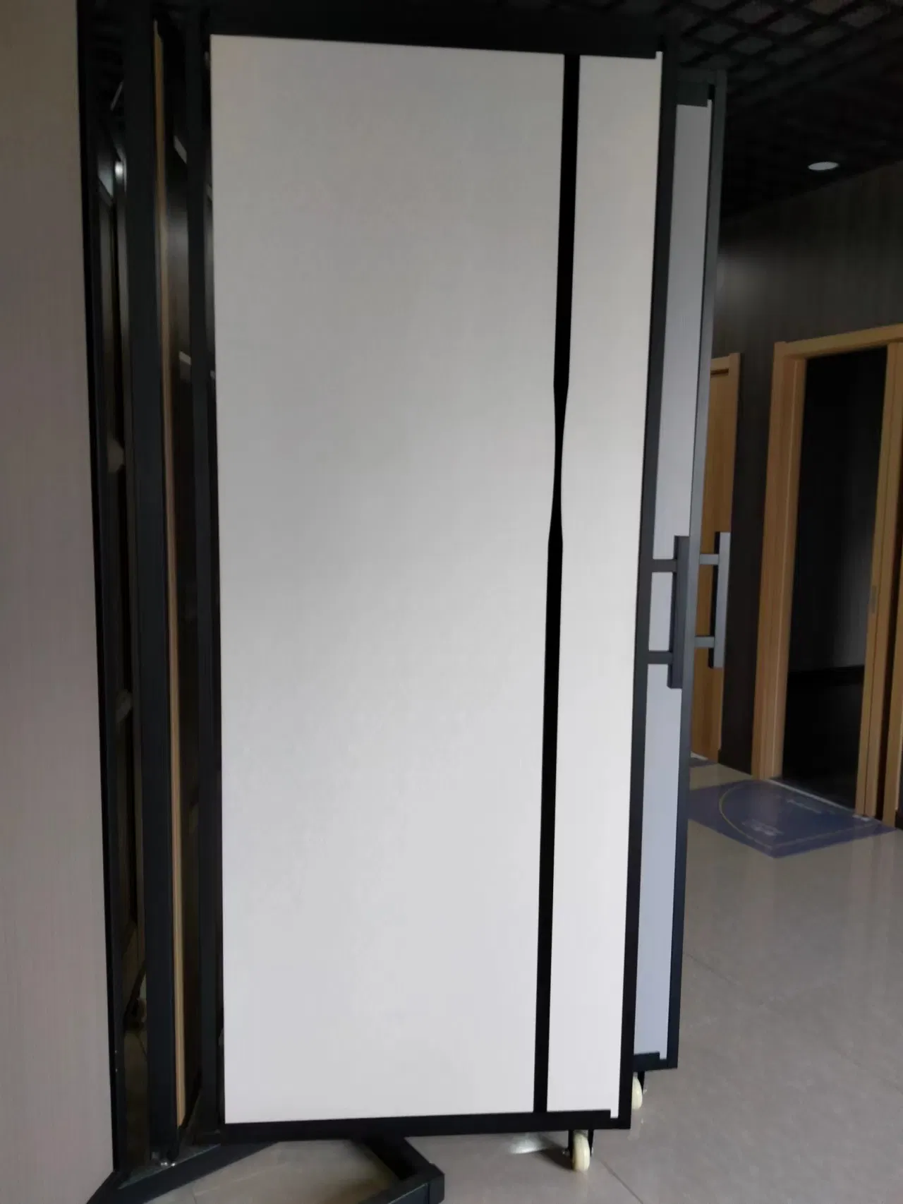 Premium Waterproof WPC Louver Door for Indoor and Outdoor Use