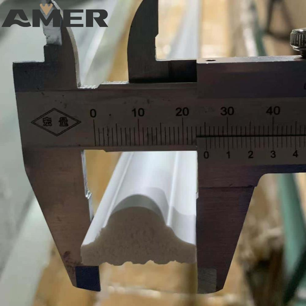 Light Weight Plastic Baseboard Borderline Skirting Board PS Polystyrene Mould