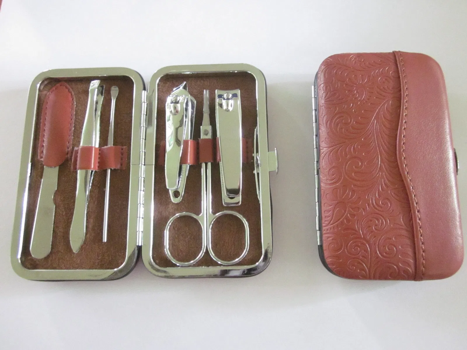 6PCS Carbon Steel Nail Care Tools Set