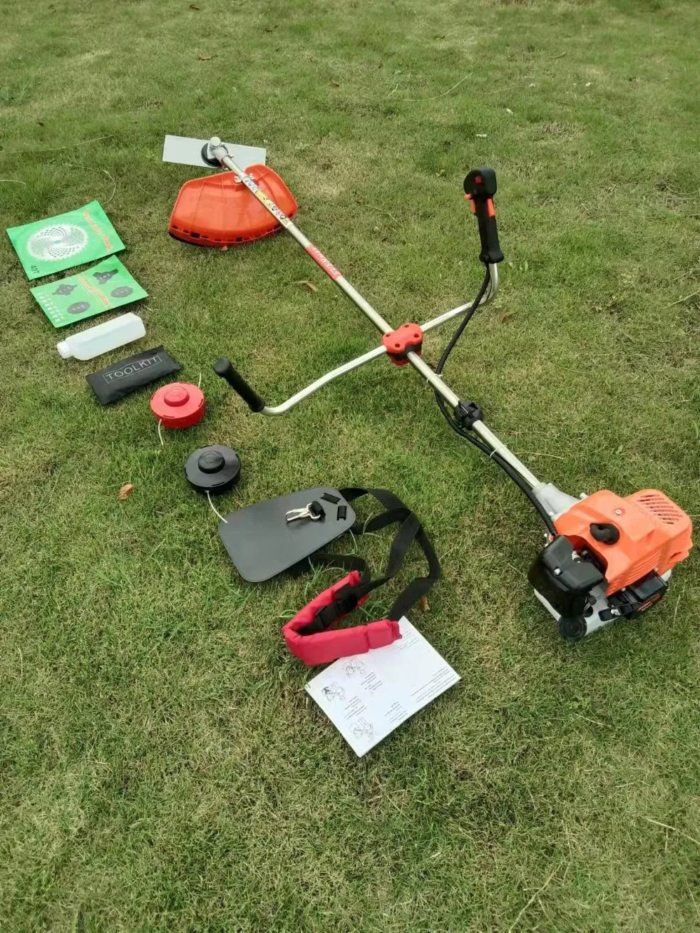 Бензиновый триммер-кусторез Easy Start, мощный