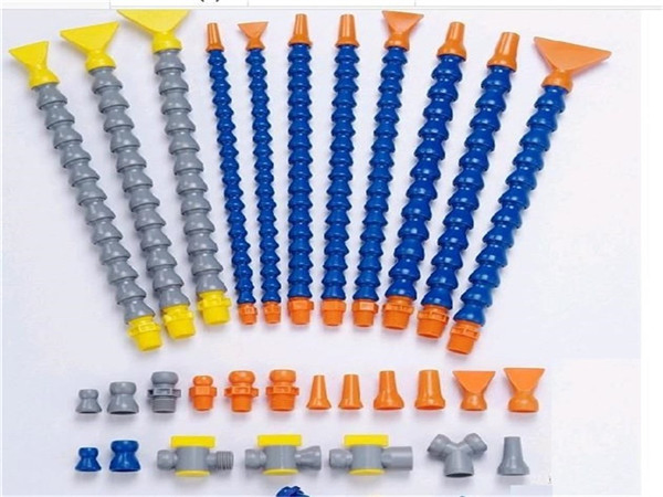 2A Round Nozzle Plastic Flexible Adjustable Water Oil Coolant Pipe Hose