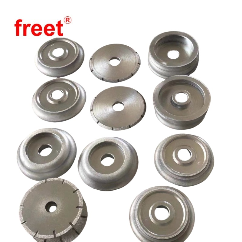 Vacuum Brazed Diamond Grinding Profiling Wheels Construction Tools for Stone Marble Granite