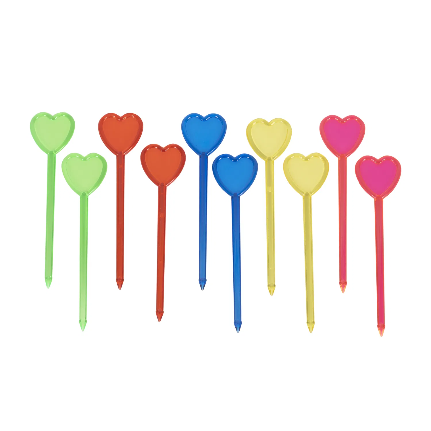 Elegant Heart-Shaped Cake Forks for Stylish Dessert Serving