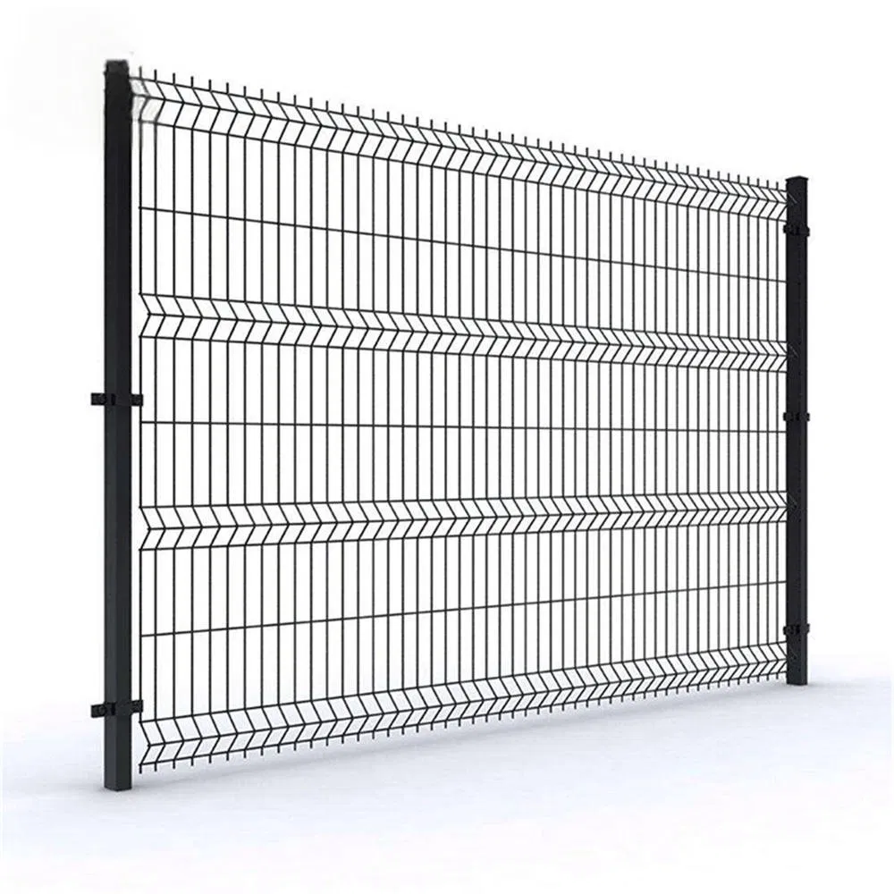 High Quality Galvanized PVC 3D Welded Steel Iron Wire Garden Fence Panels