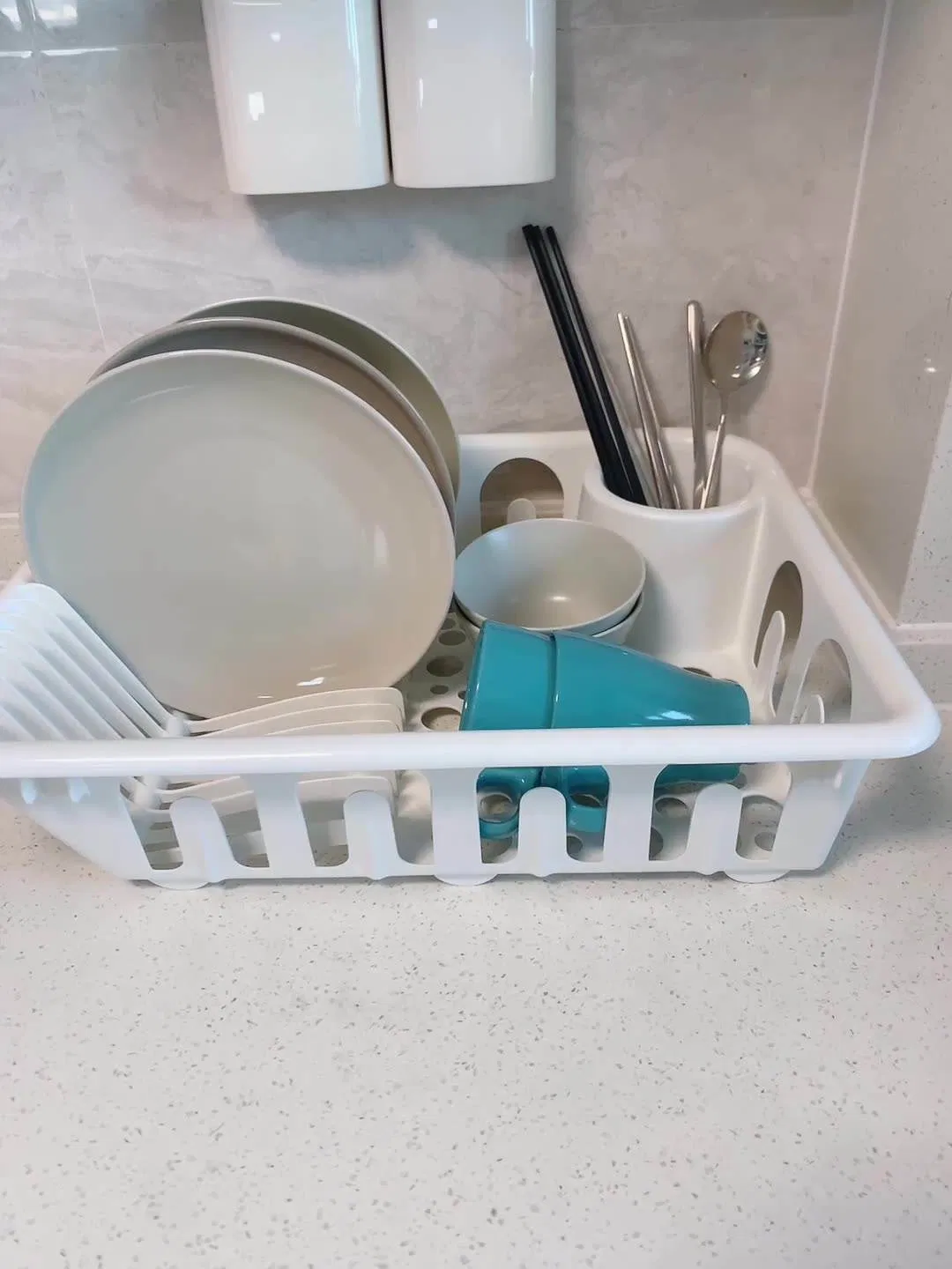 Стойка для посуды на кухонную столешницу
