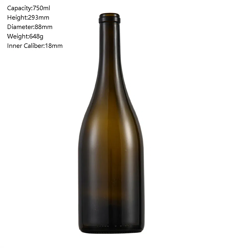 250ml 247g High Quality Clear Frosted Refillable Olive Oil Glass Container Empty Oil Bottle