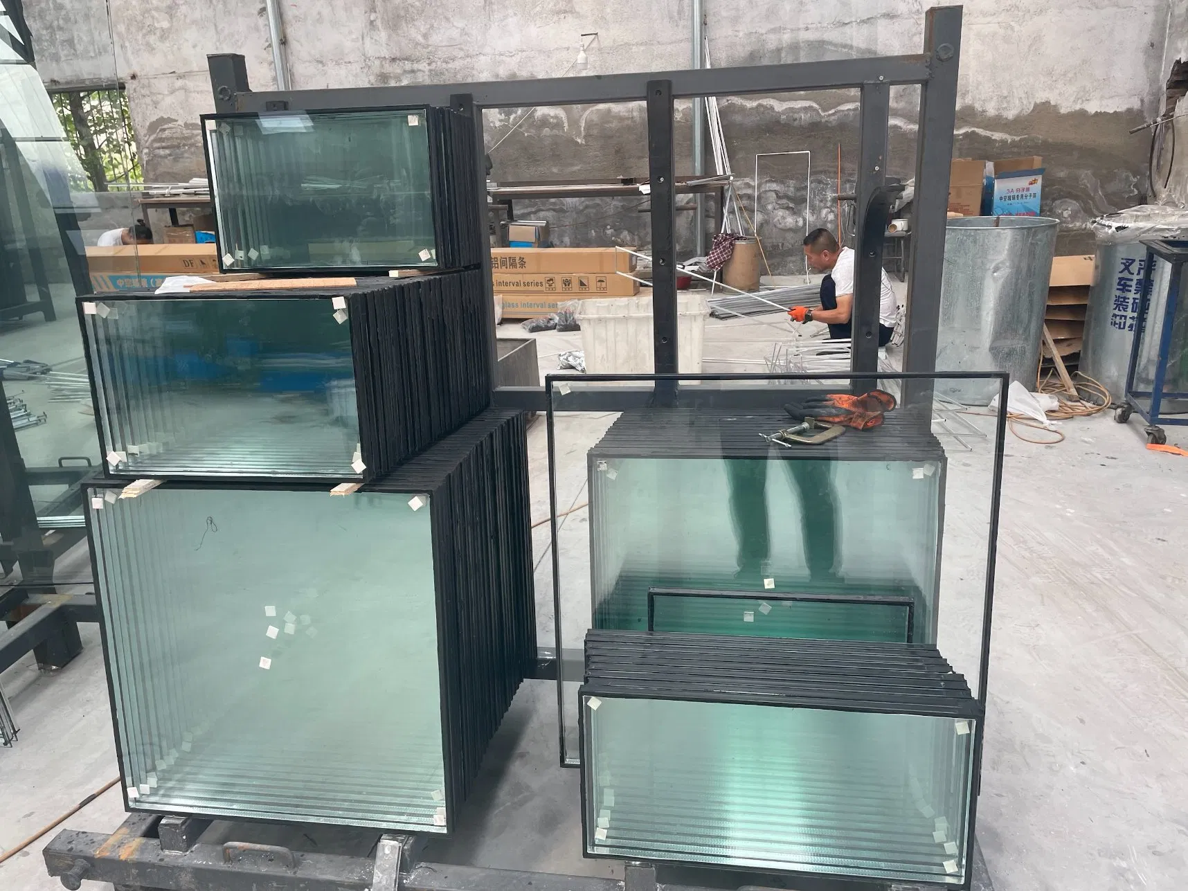 5mm+12A+5mm Low-E Reflective Tempered Energy Efficient Reasonable Price Toughened Insulated Glass