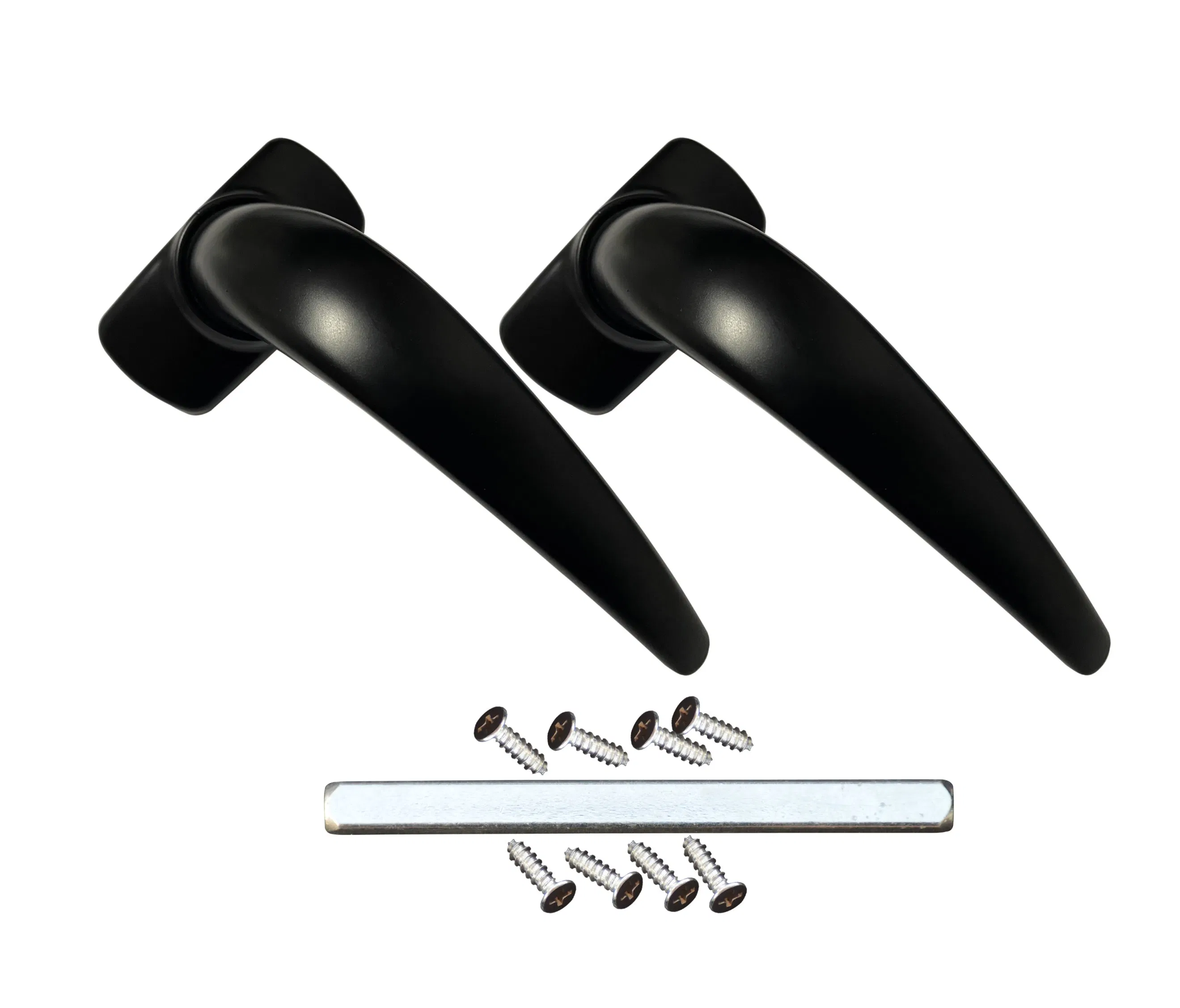 Sleek Aluminium Hotel Door Handle with Modern Aesthetic Design