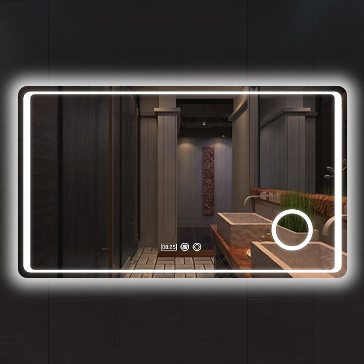 Explosion-Proof Defogger Bathroom LED Mirror Mirror with Touch Switch