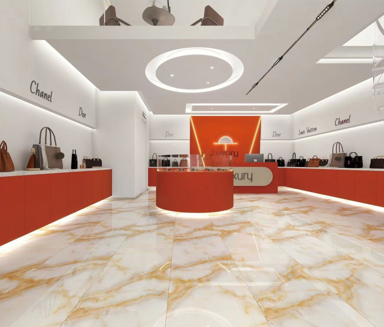 High Quality 600*1200mm with Glorious Design Polished Glazed Porcelain Wall Floor Tile