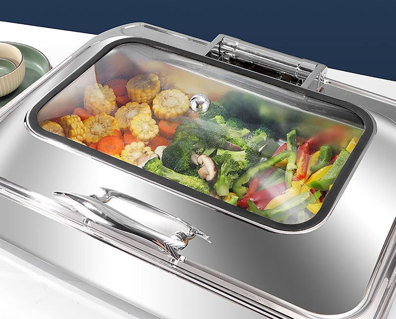 Stainless Steel Chafing Dish Stoves for Store Carrying