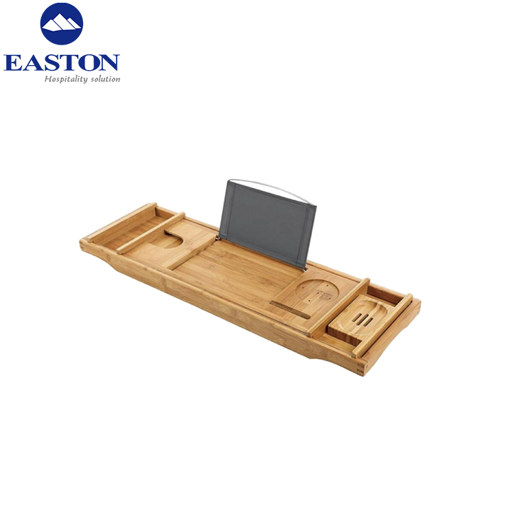 New Design Hotel Luxury Adjustable Metal Bathtub Rack