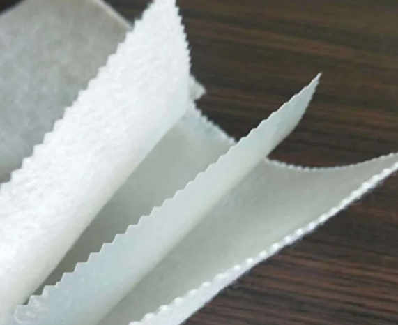 Compound Geomembrane with Nonwoven Geotextile and Membrane a Composite Figure of a Rectangle and a Trapezoid