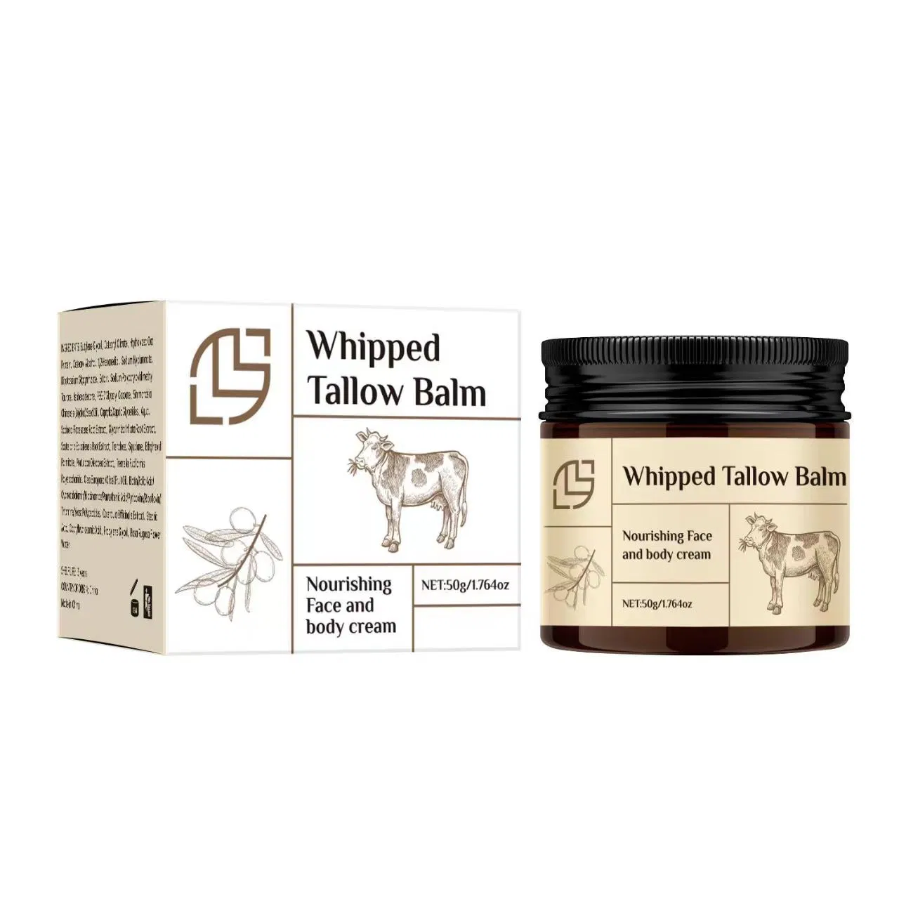 Factory OEM Beef Tallow Cream Skin Care Cream