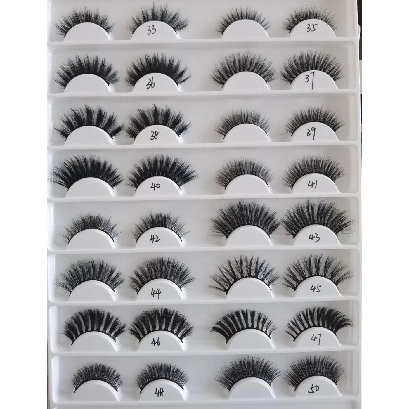 Different Style Faux Mink Eyelashes False Lashes for Daily Makeup