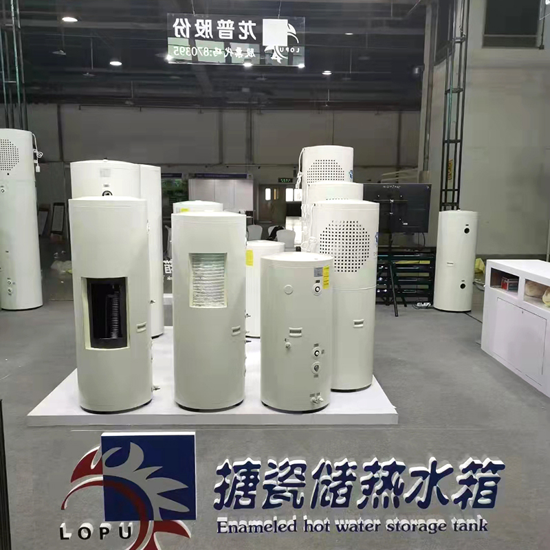 100L Vertical Monobloc Air Source Heat Pump Water Heater (outer coil heat exchanger)