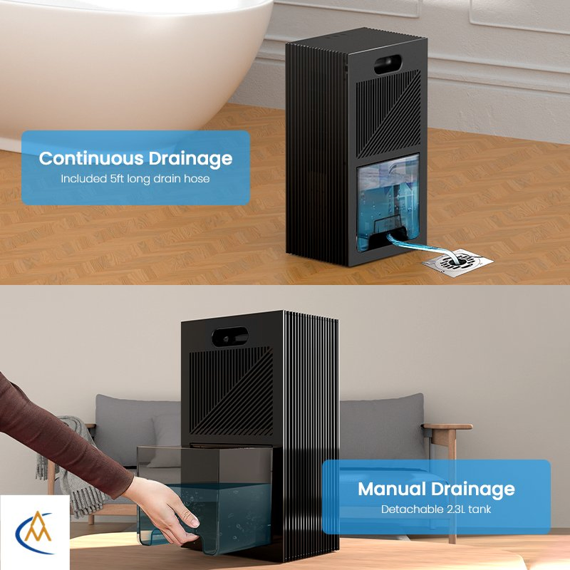 High Powered Semiconductor Dehumidifier Fast Results for Large Areas