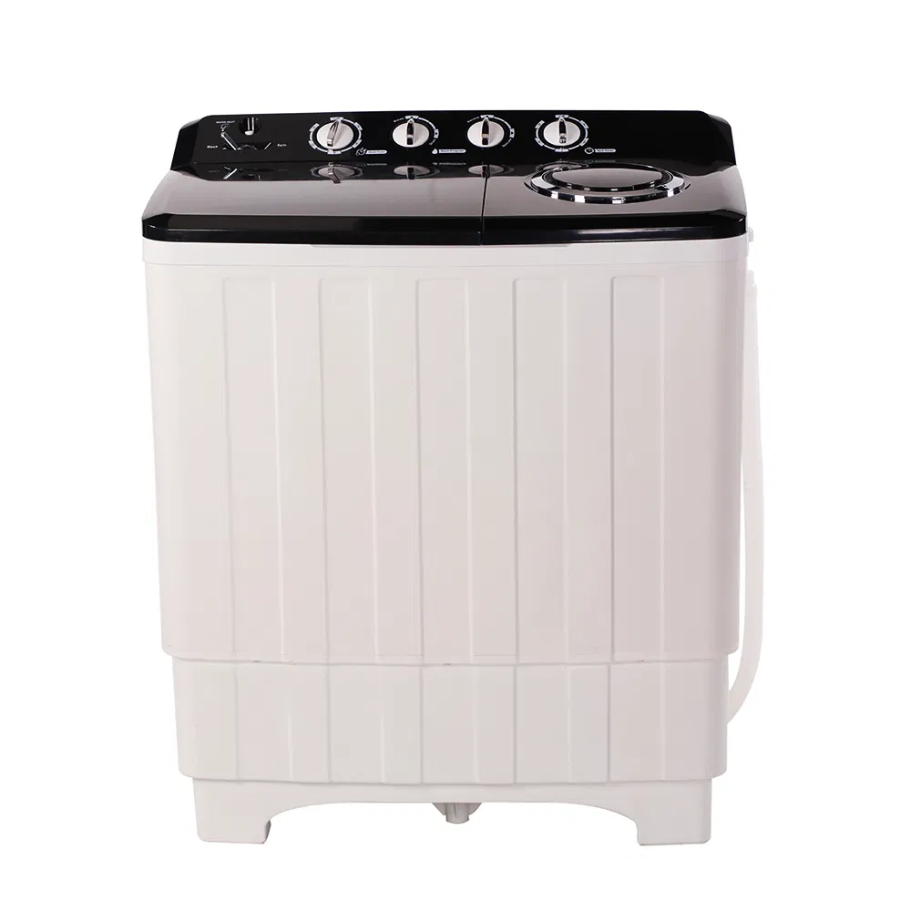 Great Quality 15kg Twin Tub Washing Machine Portable Top Loading Semi Automatic Washing Machine