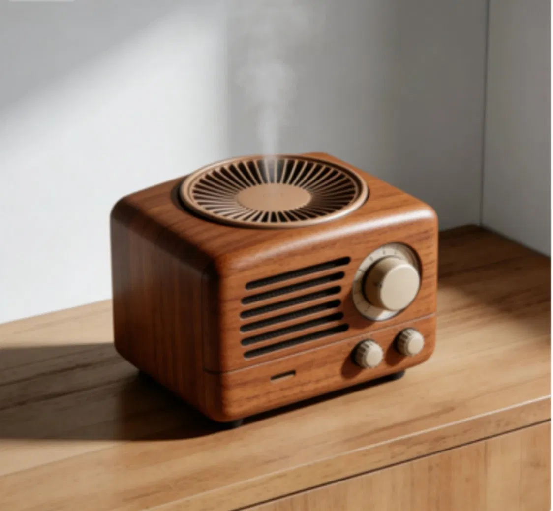 All-Day Use Comfortable Air Evenly Quiet Home Office Bedroom USB-Powered Air Humidifier