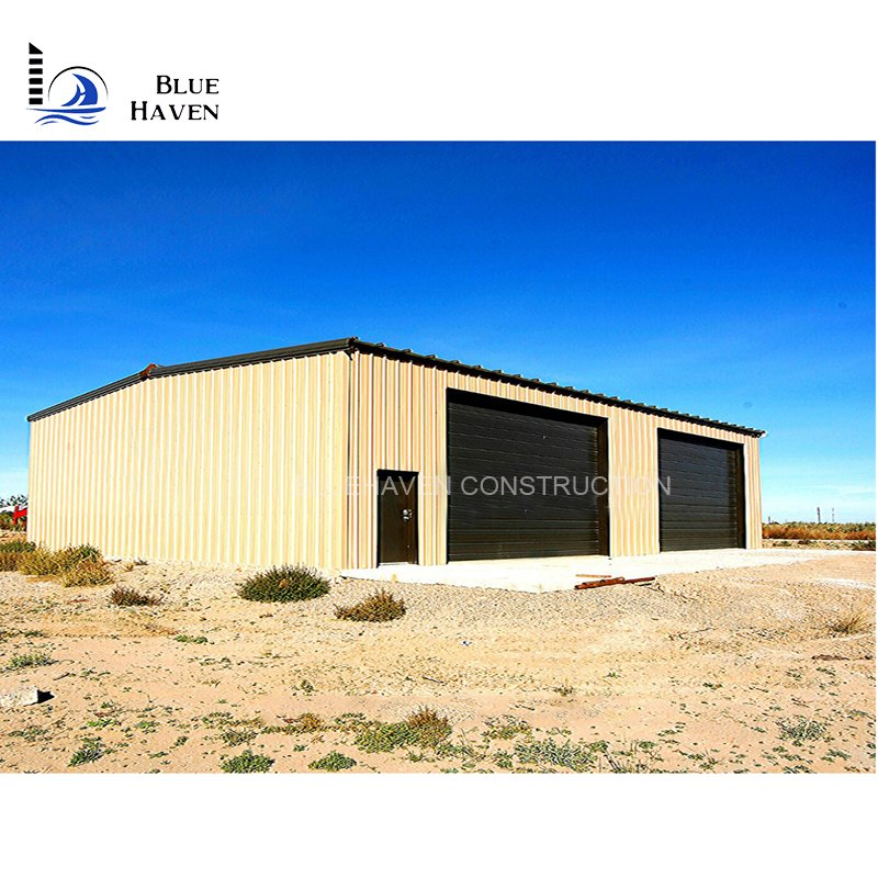Good Quality Steel Structure Building Material Product Garage Prefabricated Storage Tractor Shed