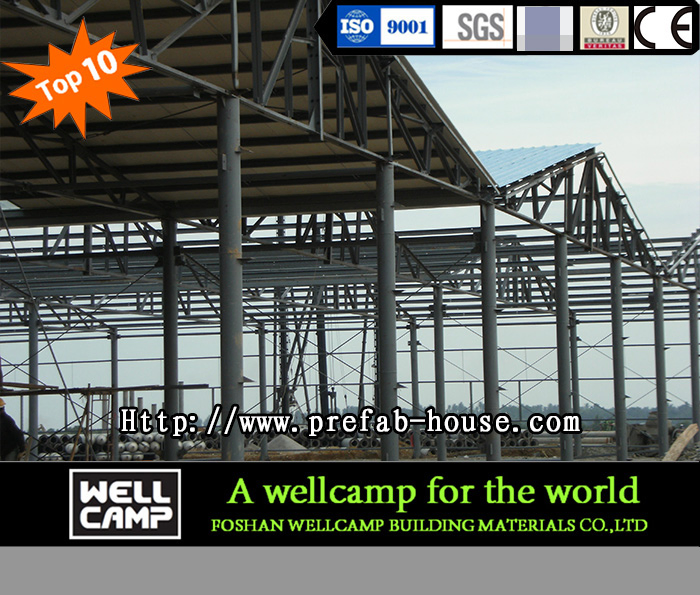 Best Quality Prefabricated Building Steel Sheet Structure Warehouse for Camp