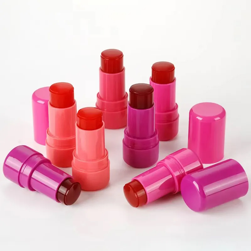 Ditong Private Label Moisturizing Jelly Blush Stick High Pigment Vegan Cheek Blush