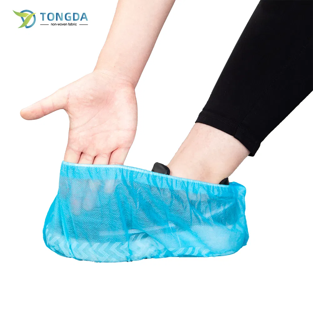 Disposable Anti-Slip PP PE CPE Medical Use Shoe Cover Non-Woven Protector Shoes Cover