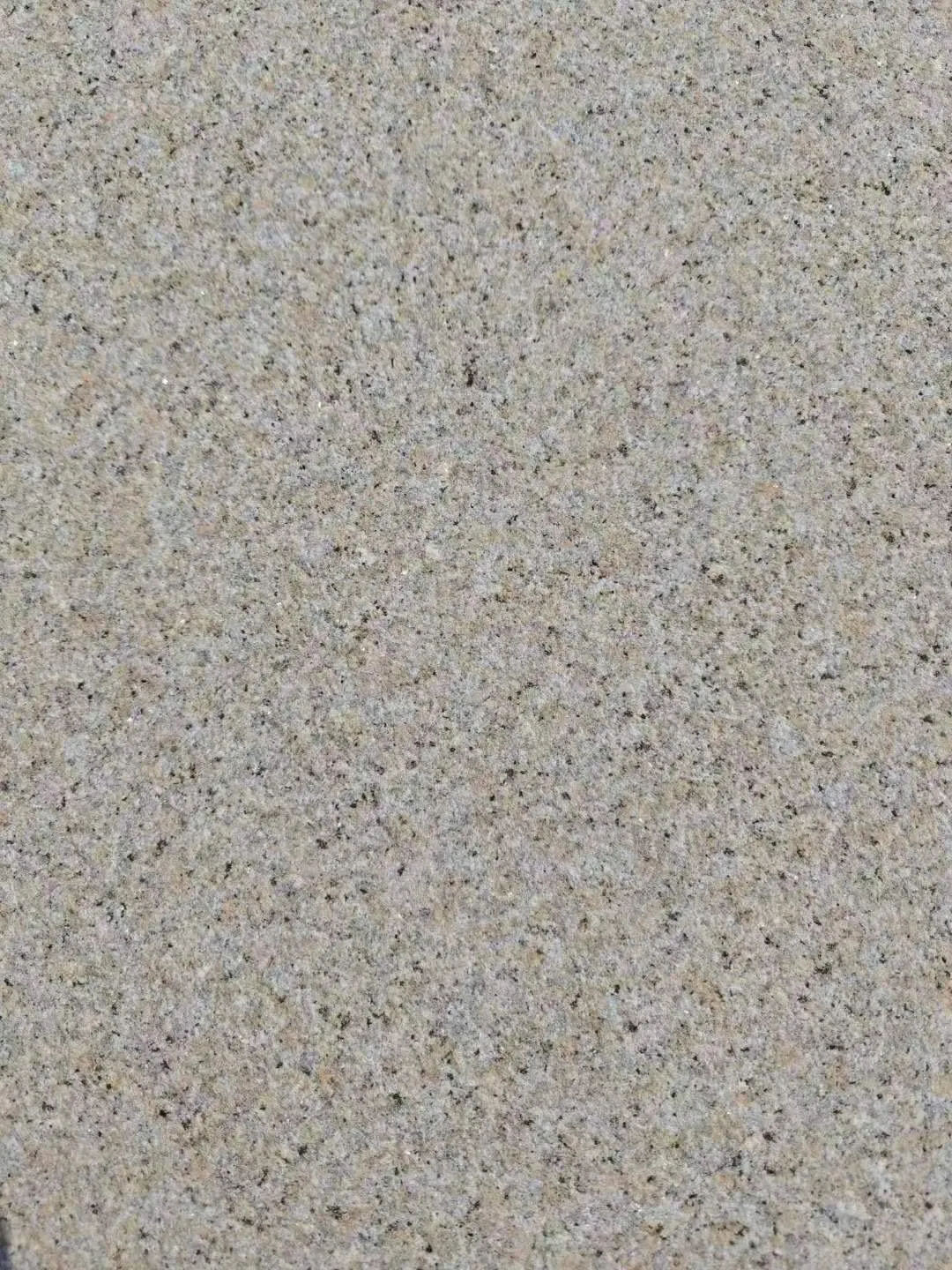 Natural Stone G682 Yellow Rusty Bush Hammered Granite Pavers for garden/outdoor/outside landscape/floor/wall/pool tiles/slabs