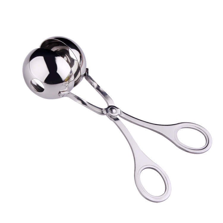 Customized Stainless Steel Ball Making Kitchen Tool Fried Fish Ball Rice-Meat Dumplings