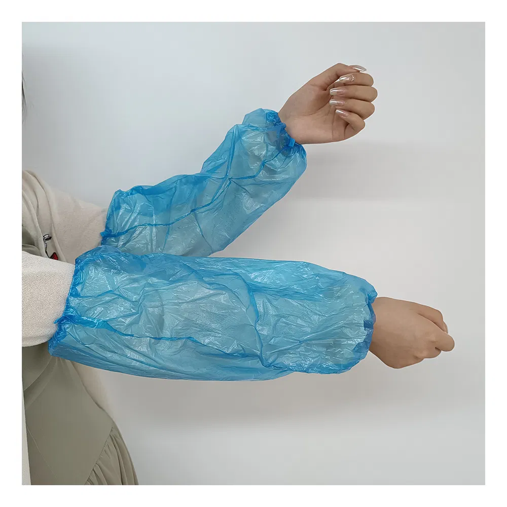 Disposable Plastic PE Oversleeve Sleeve Cover with Different Colors Available Disposable Sleeve Cover