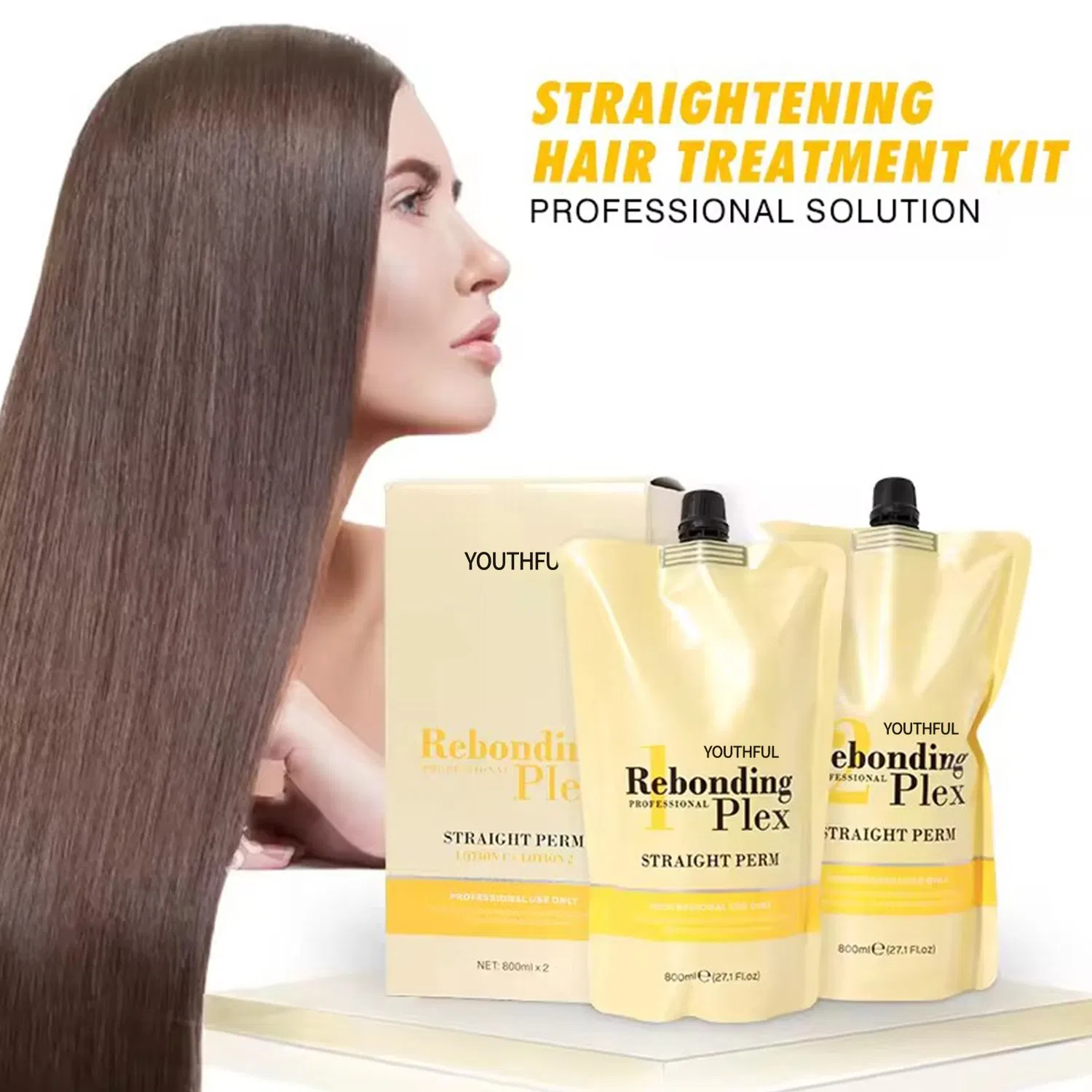 Top Quality Hair Softener Styling Smoothing Perm Water Straightening Rebonding Cream