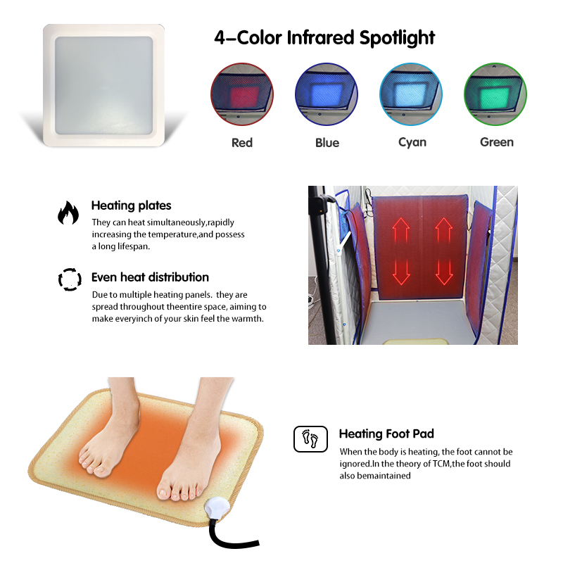 Портативная сауна-палатка Raysen с инфракрасным обогревом