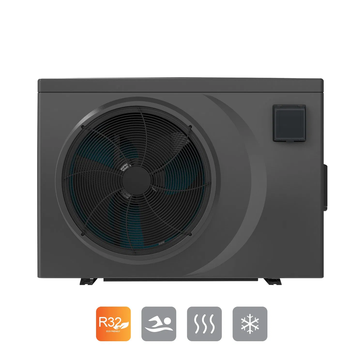 Full DC Inverter Swimming Pool heat pump system R32 swimming pool heater