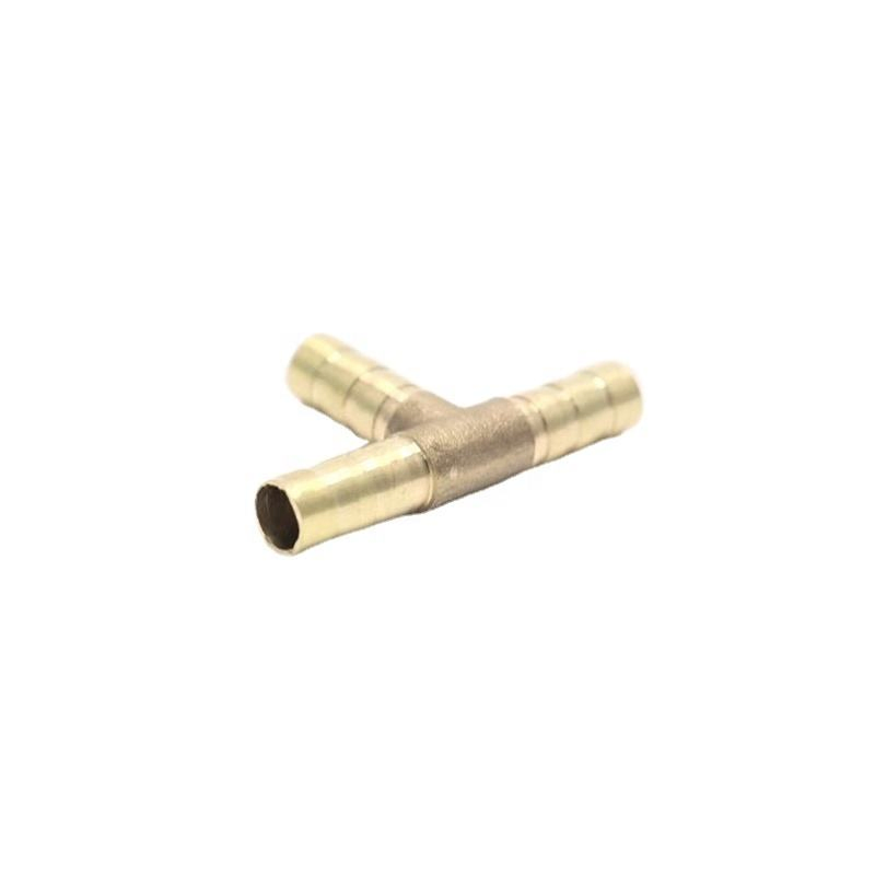 Full Casting Brass Fittings for Pipe Connect Hose Barb Fittings 3-Way & Cross General Usage