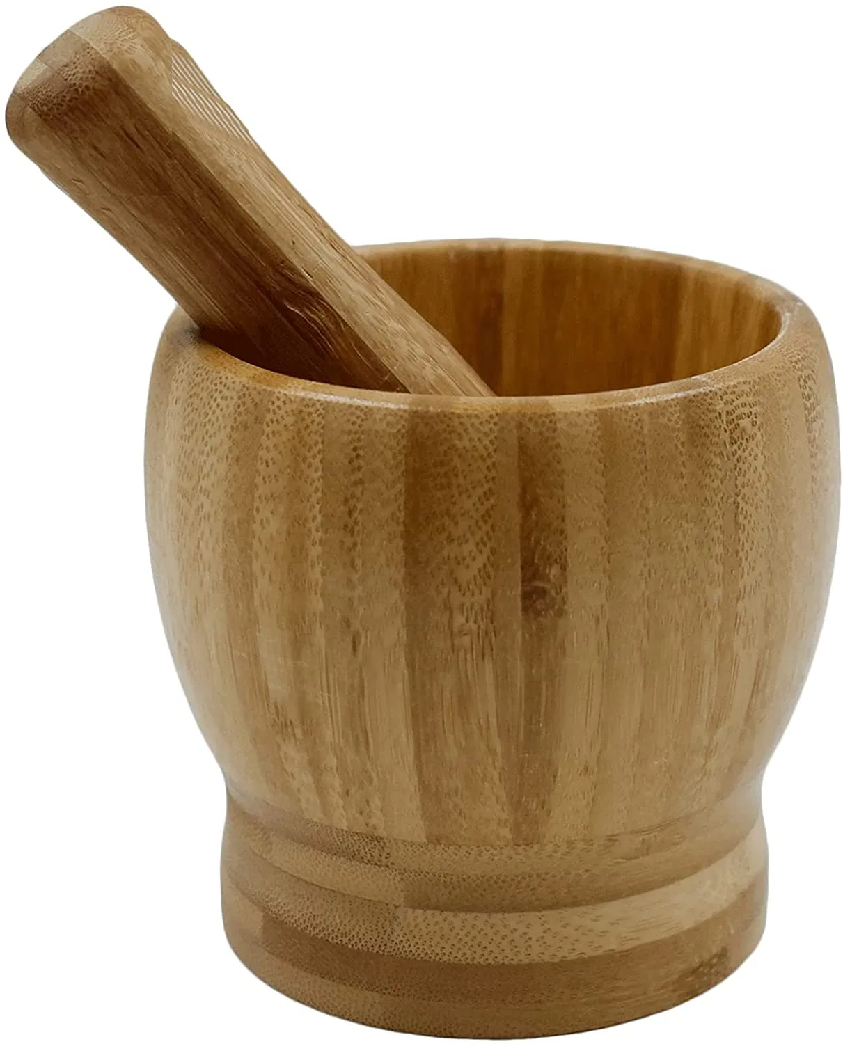Multifunctional Wood Mortar and Pestle for Herb Spice Masher