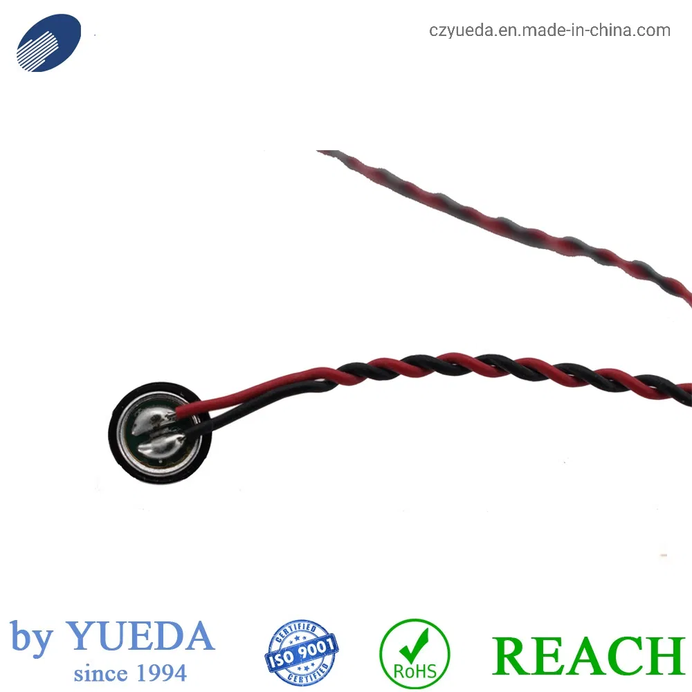 Omni Directional Black Electret Condenser Microphone with Wire