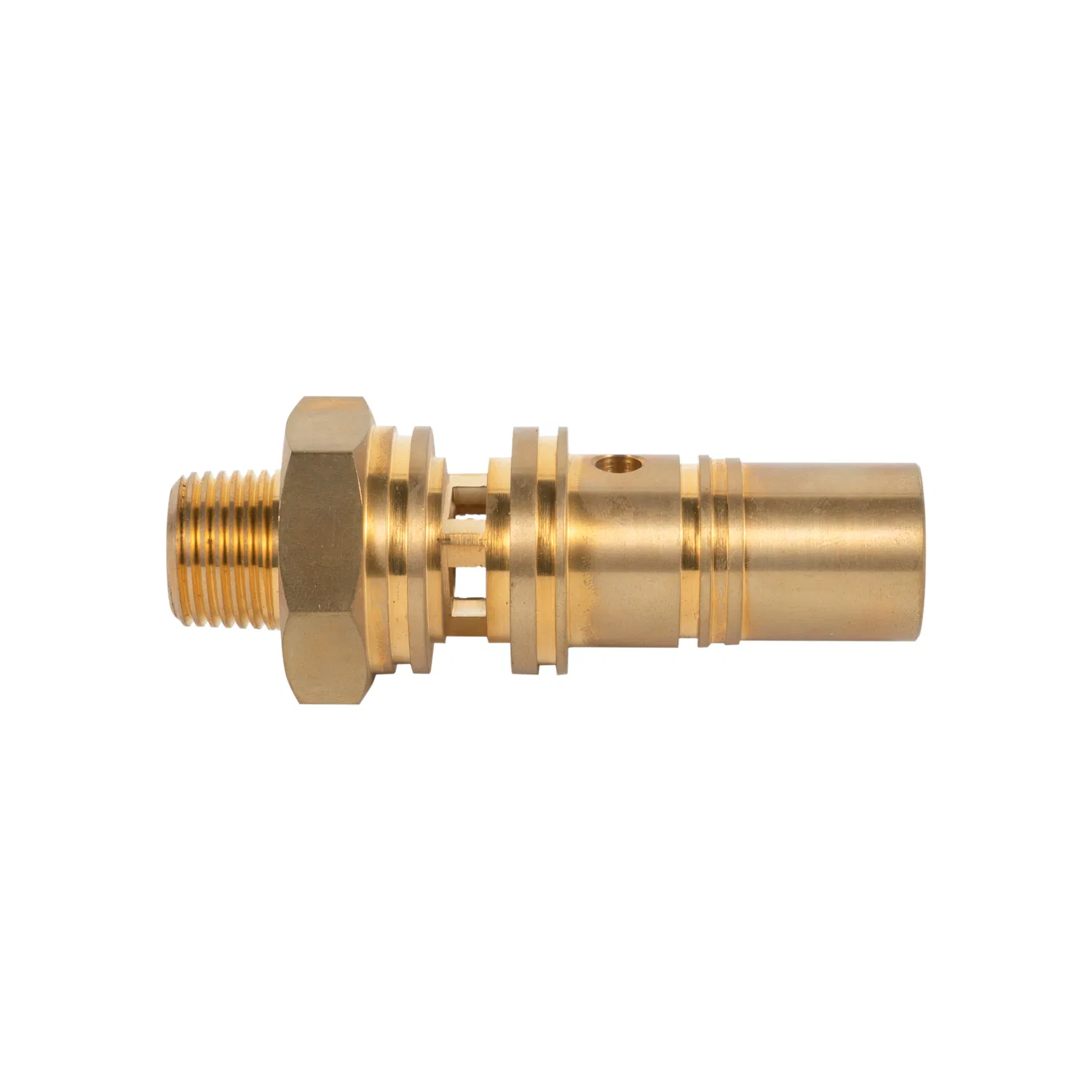 Direct China Factory Customized Brass Parts Precision CNC Machining C3601 Brass Coupling