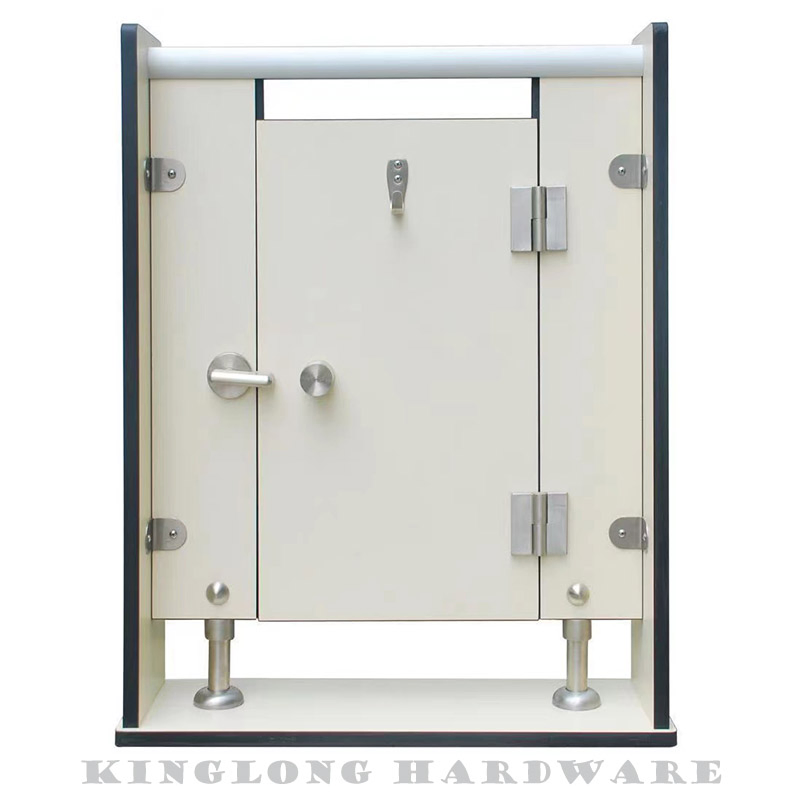 Stainless Steel 304/201 Bathroom Hardware Fitting Accessories Sanitary Ware Shower Partition Toilet Cubicle Accessory