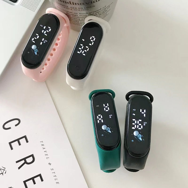 Fashionable Student Waterproof Electronic Wristband Couple Fashion Sports Watches