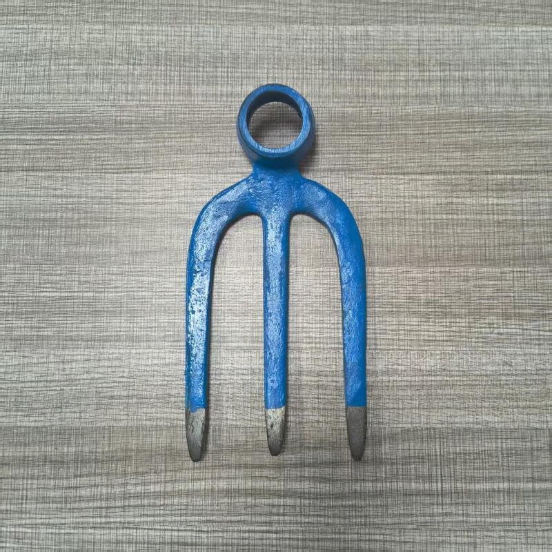Three-Tooth Fork Hoe for Soil Turning Loosening Multi-Functional Hand Tool for Planting