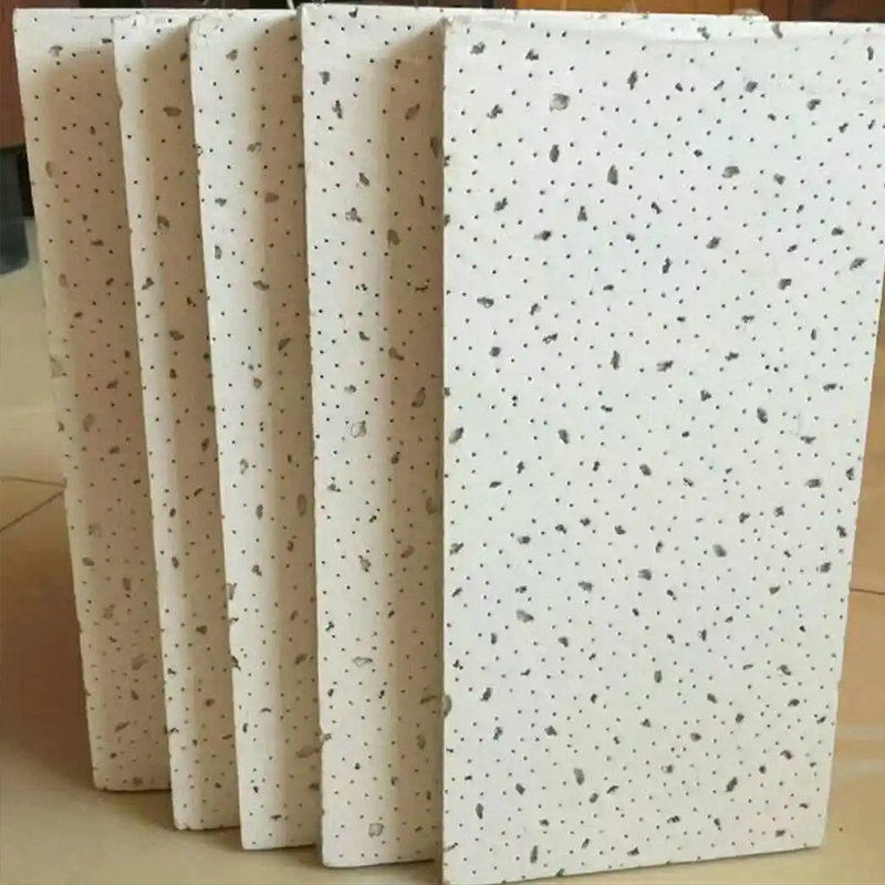 Office Building High Decorative Fireproof Acoustic Commercial Board Mineral Fiber Ceiling Tile