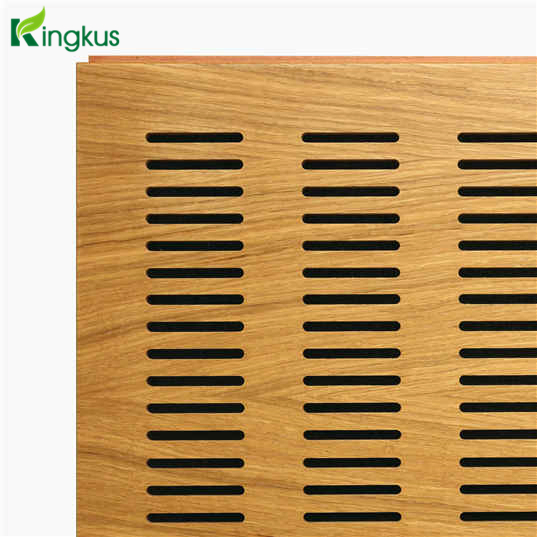 Interior Wooden Wall and Ceiling Acoustic Panel-Veneer S6-30