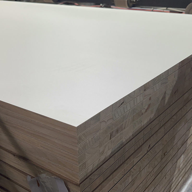Melamine Veneer Block Board Laminated Block Board Melamine Finish