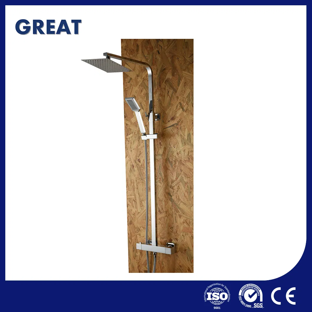 Great 2 Handle Tub Shower Faucet Wholesale Best Shower Column China Gl78002sk Thermostatic Shower Kit Set European Aluminum Shower Column Suppliers