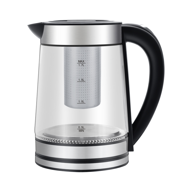 1.7L Glass Electric Kettle - BPA Free, Premium Borosilicate Glass, Food Grade Glass, 1.2L, 2.0L