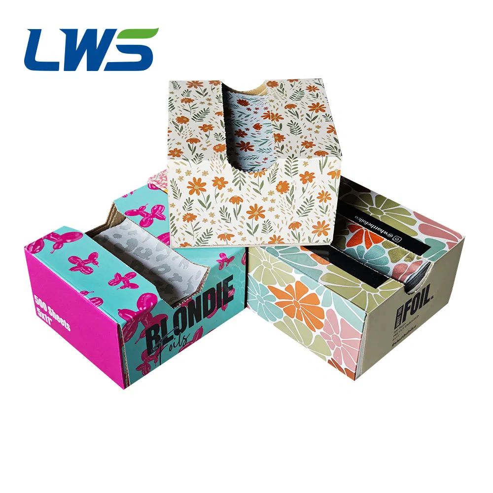 Фольга для волос Pop-up с тиснением, 500 шт.