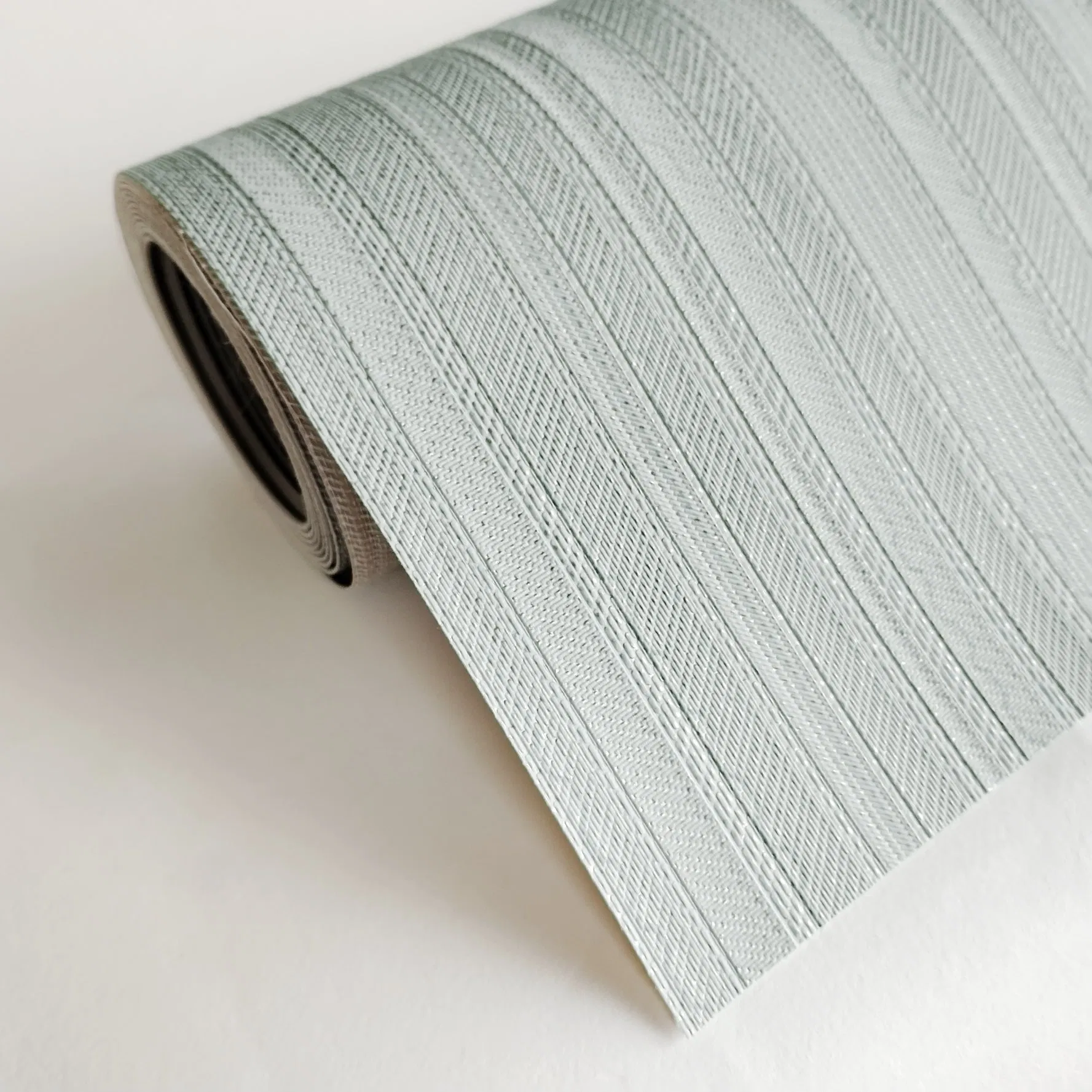 Simple Hotel Engineering Linen Texture Wallpaper